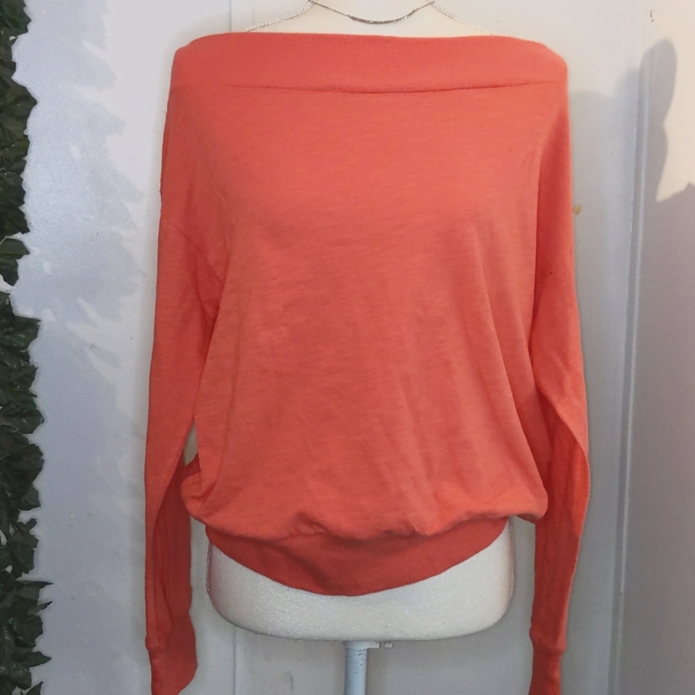 Anthropologie | Off the Shoulder Long Sleeve